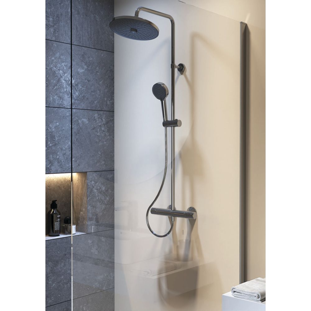 Coloana de dus cu baterie termostatata Ideal Standard Ceratherm T25+ crom lucios [2]
