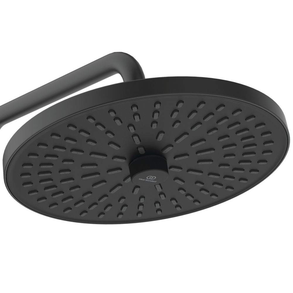 Coloana de dus cu baterie termostatata Ideal Standard Ceratherm T25+ negru mat [4]
