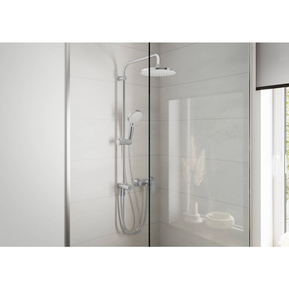 Coloana de dus cu comutator, culoare crom lucios Hansgrohe Vernis Blend 26272000 [2]