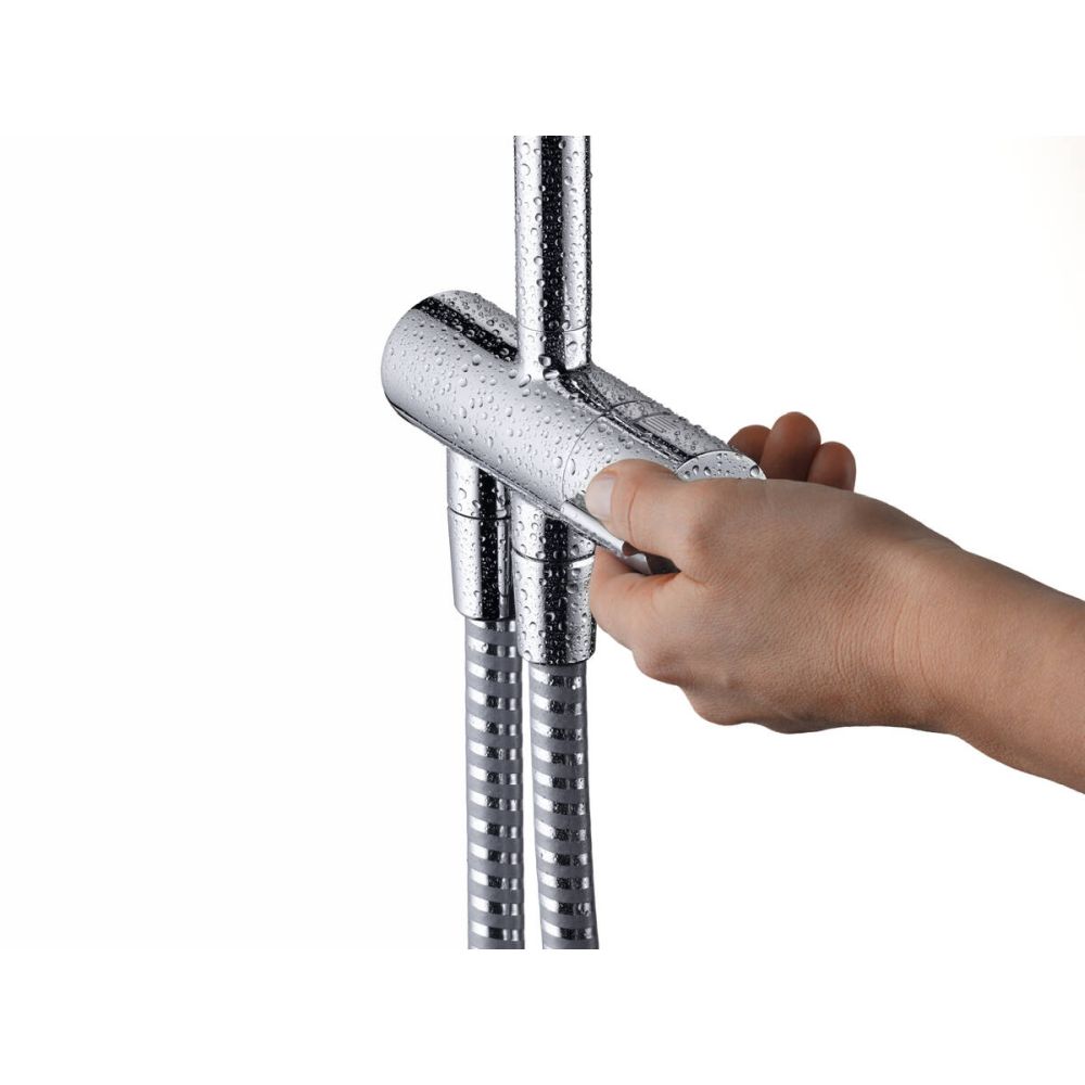 Coloana de dus cu comutator, culoare crom lucios Hansgrohe Vernis Blend 26272000 [3]