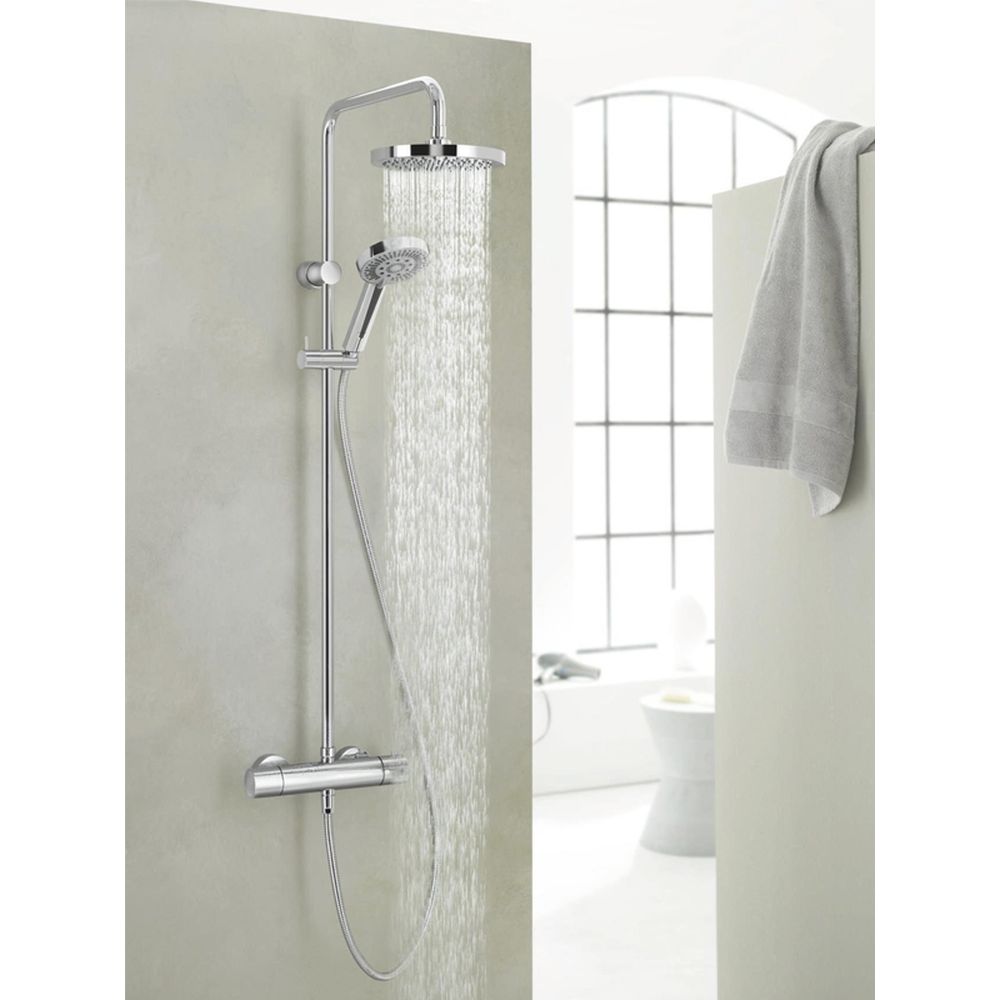 Coloana de dus cu termostat culoare crom Kludi A-QA [2]