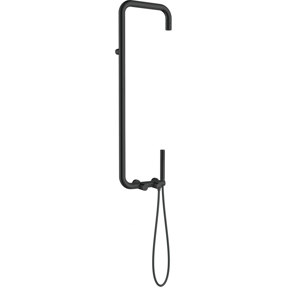 Coloana de dus culoare neagra cu baterie monocomanda Deante Silia [2]