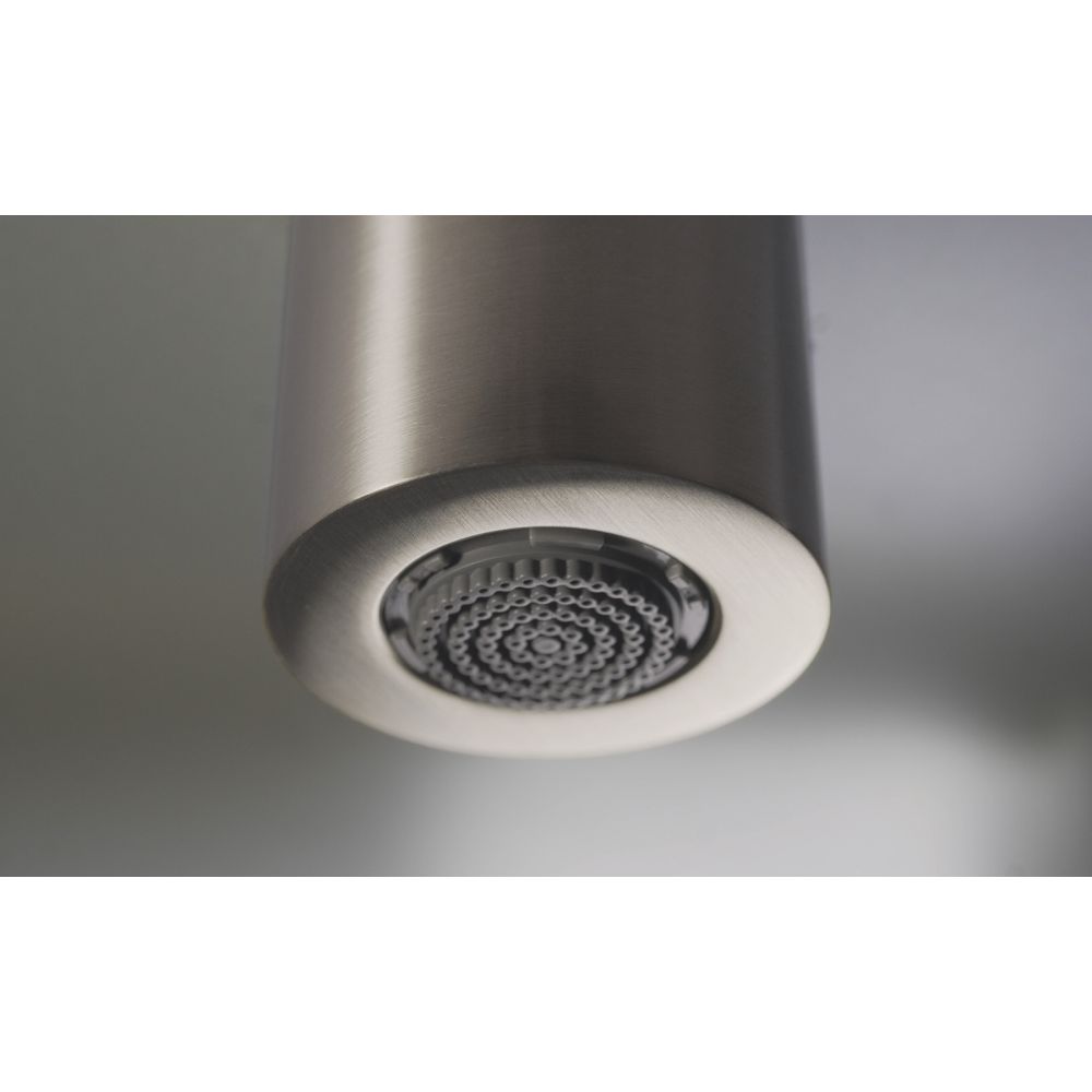 Coloana de dus culoare oțel șlefuit cu baterie monocomanda Deante Silia [4]