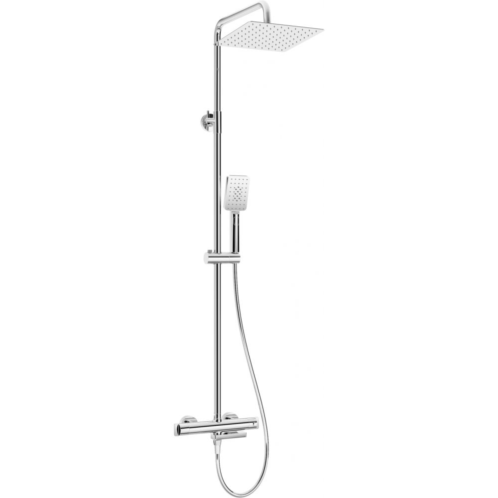 Coloana de dus cu baterie termostatata, culoare crom lucios, Deante [2]