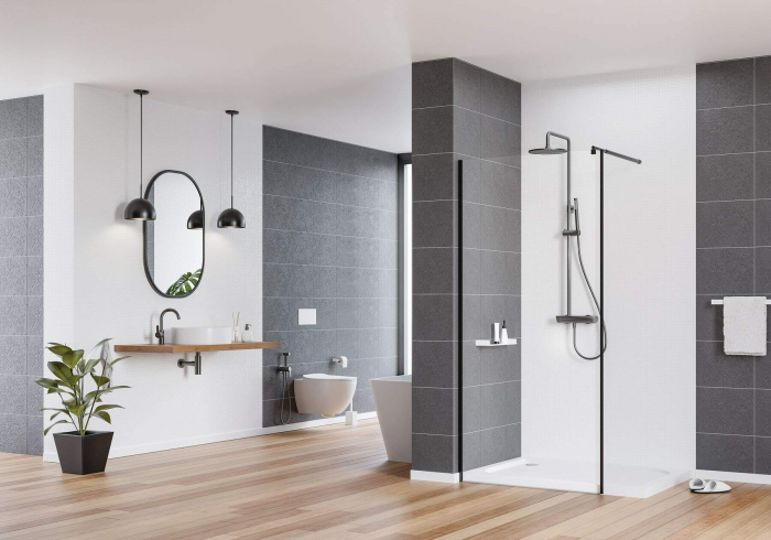 Coloana dus culoare titan, Deante, Arnika [3]