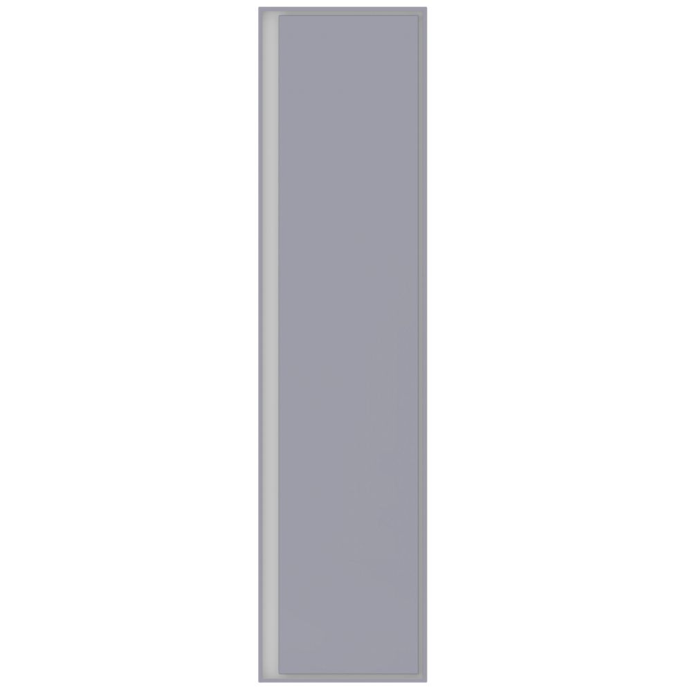 Dulap baie suspendat Ideal Standard Connect Air, 160 cm, o usa, gri deschis lucios [2]