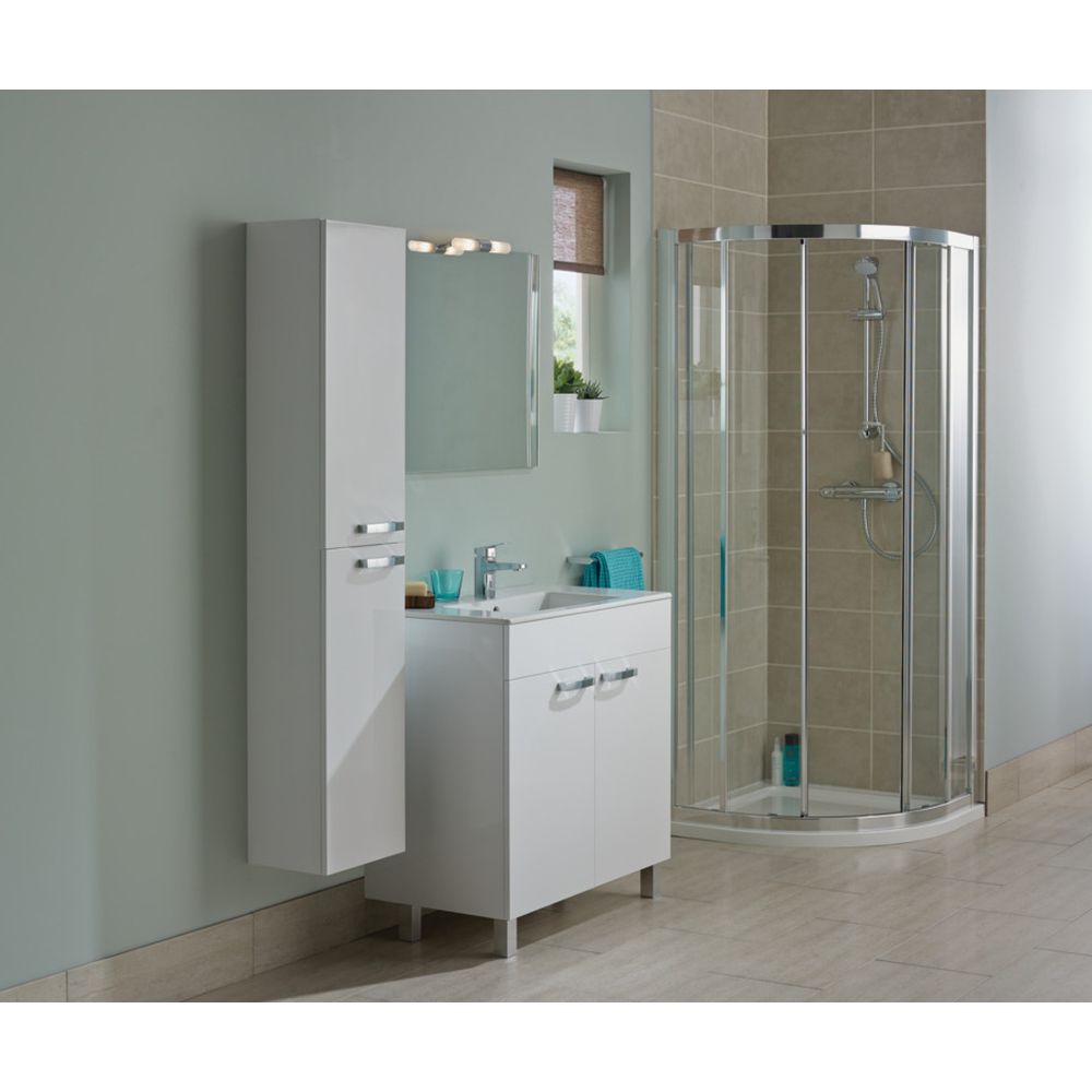 Dulap baie suspendat Ideal Standard Tempo, 150 cm, 2 usi, alb lucios [2]