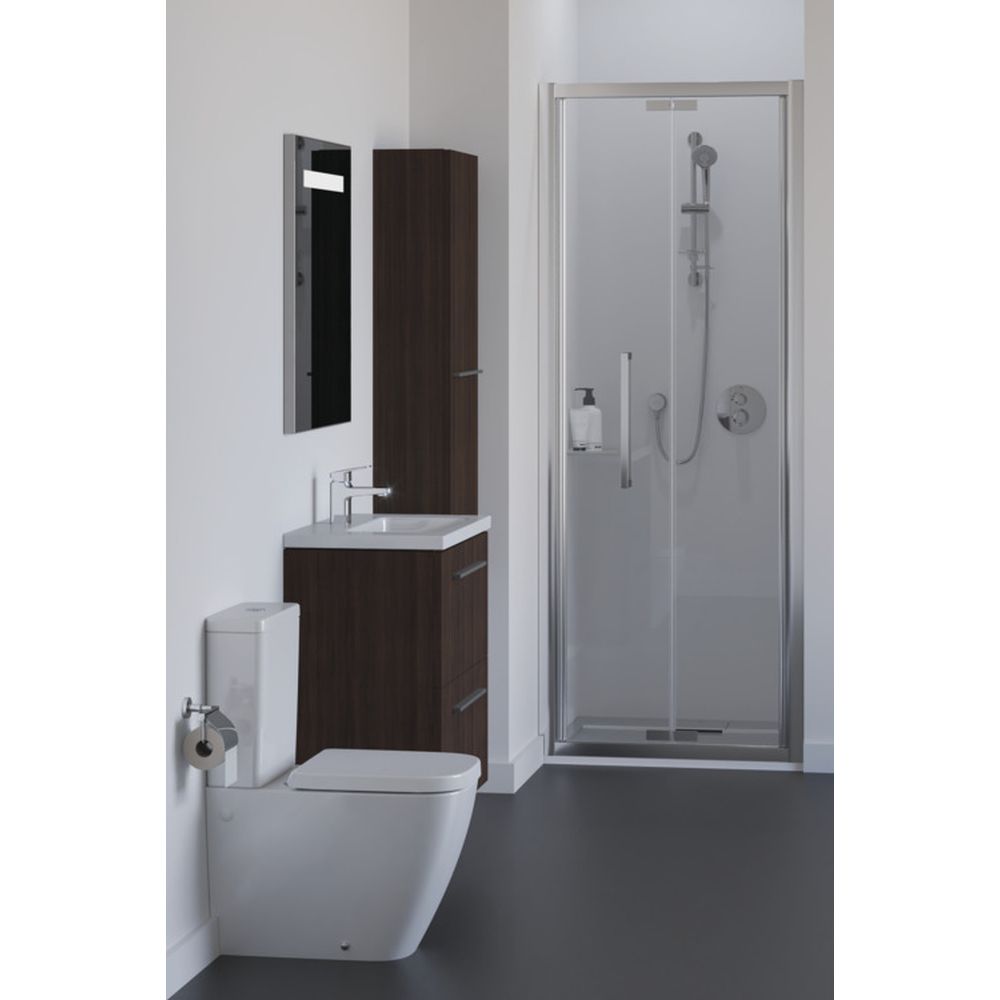 Dulap baie suspendat Ideal Standard i.Life S, 120 cm, o usa, stejar cafeniu [5]