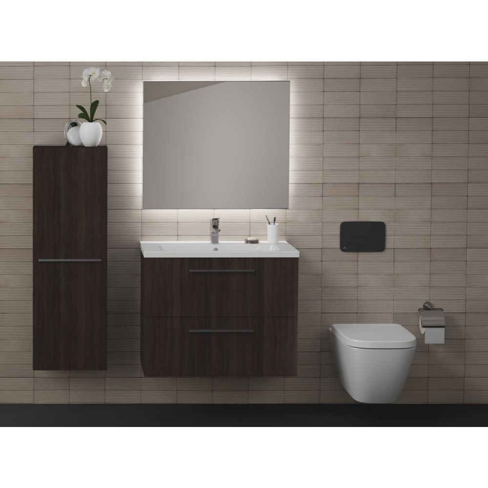 Dulap baie suspendat Ideal Standard i.Life S, 120 cm, o usa, stejar cafeniu [6]