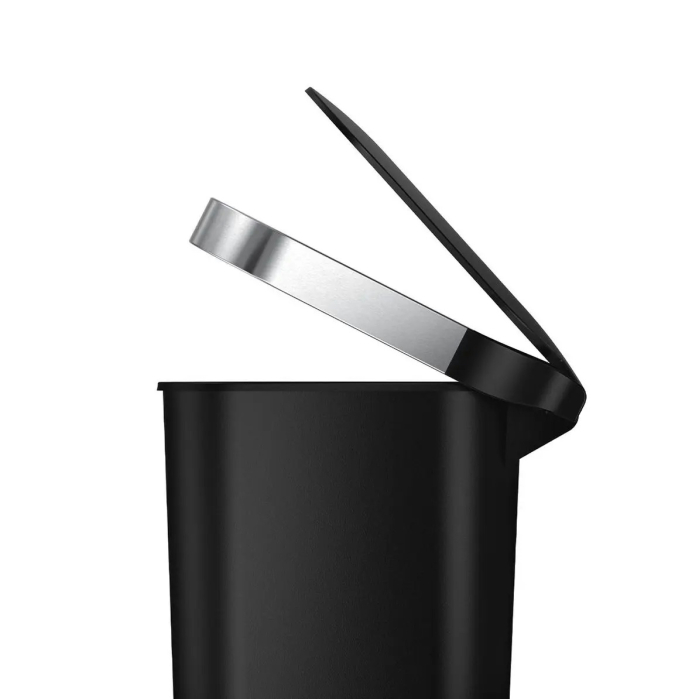 Cos de gunoi Slim 40 l, negru, otel inoxidabil, soft close Simplehuman [5]