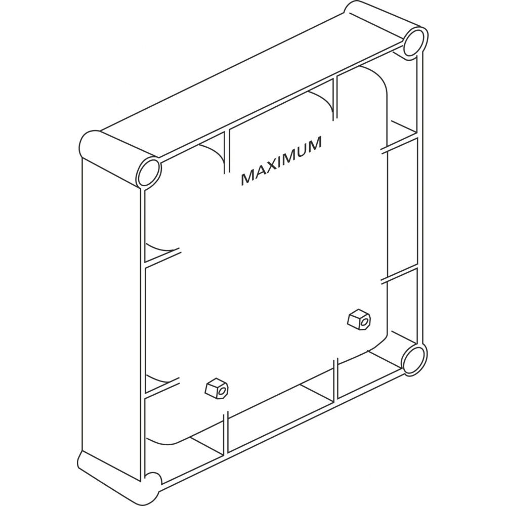 Cutie electronica incastrata pentru pisoar Ideal Standard Multisuite, alimentare 220V