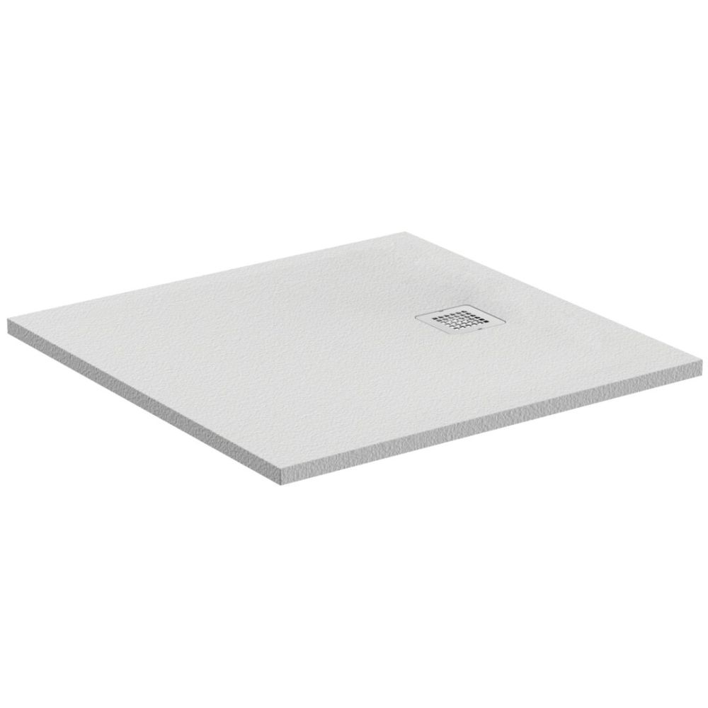 Cadita dus compozit 80x80 cm Ideal Standard Ultra Flat S, alb