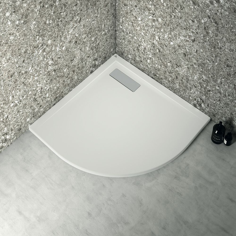 Cadita dus semirotunda 80x80 cm Ideal Standard Ultra Flat New [4]