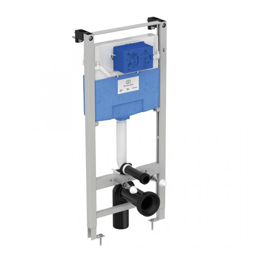 Set rezervor incastrat Ideal Standard ProSys 120 cu set fixare si clapeta Oleas M1 crom [2]