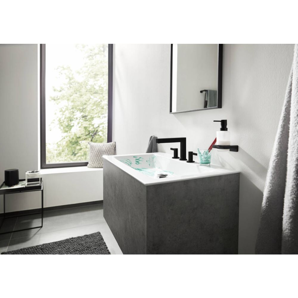 Dozator sapun lichid culoare negru mat Hansgrohe AddStoris 41745670 [2]