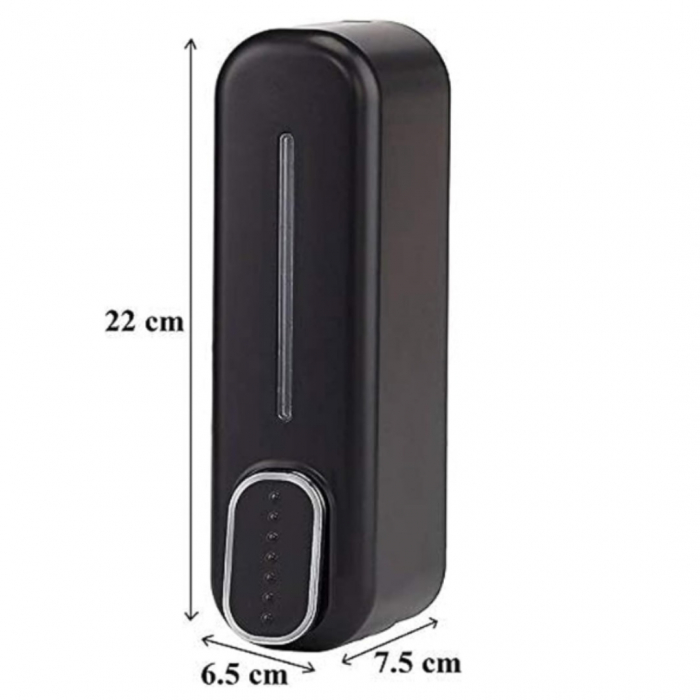 Dispenser Bisk sapun lichid si dezinfectat, 350 ml, negru [2]