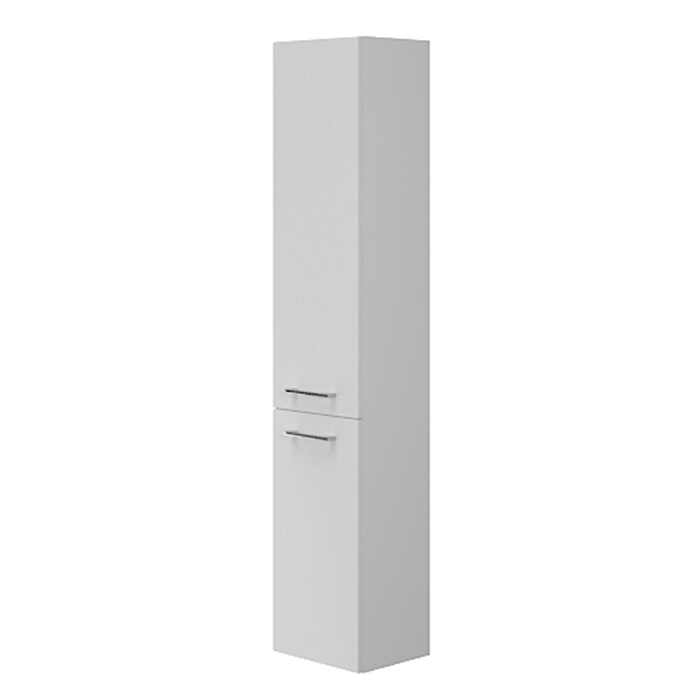 Dulap baie suspendat Cersanit Lara, 2 usi, 150 cm, gri [2]