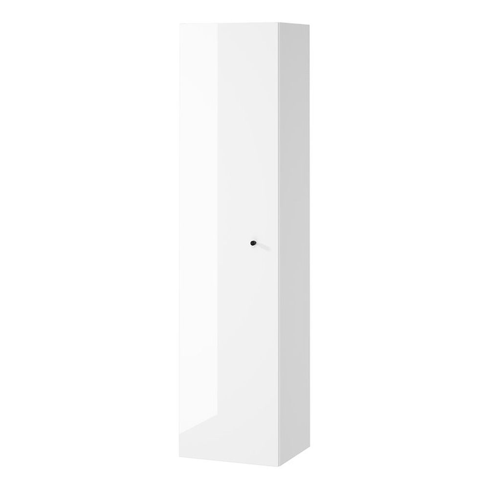 Dulap baie suspendat Cersanit Larga, o usa, 160 cm, alb, montat [2]