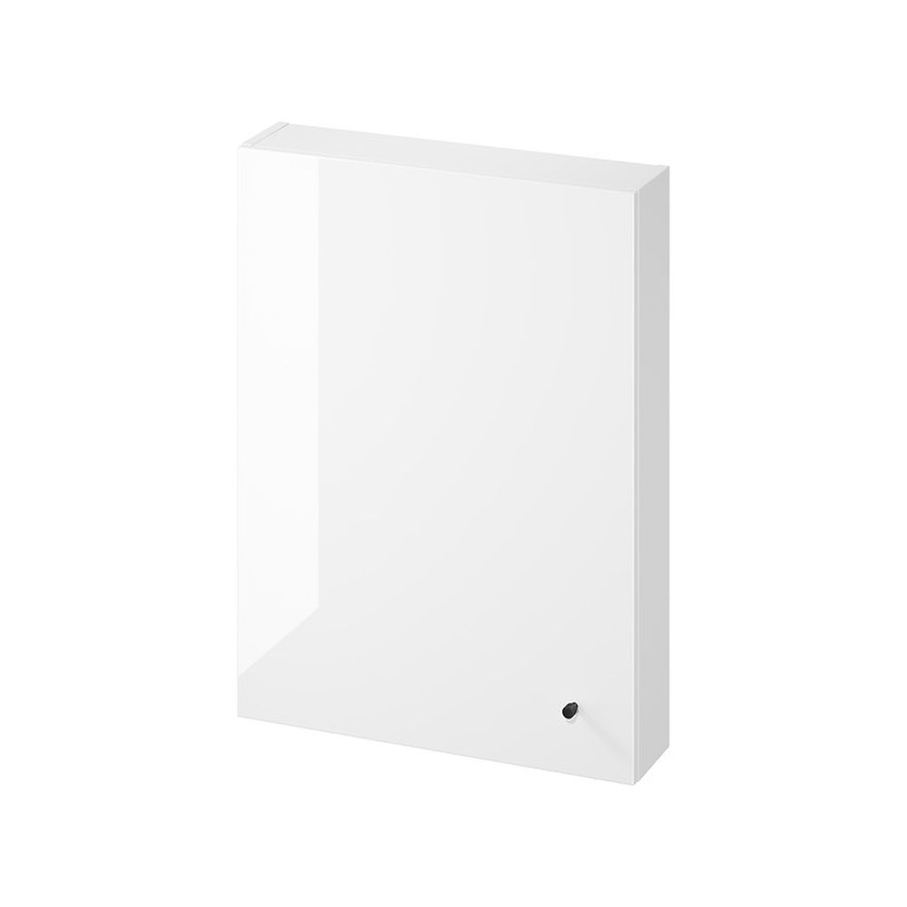 Dulap baie suspendat Cersanit Larga, o usa, 60 cm, alb, montat [2]