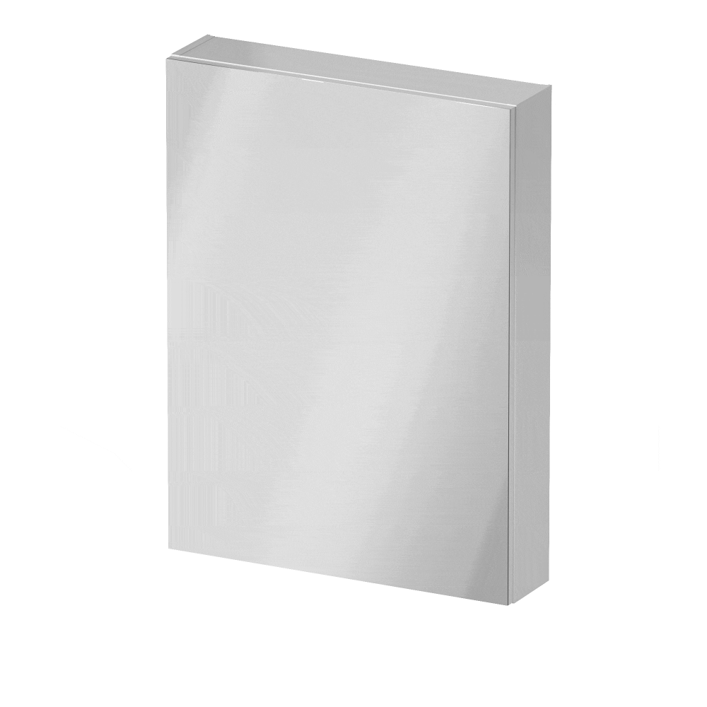 Dulap suspendat cu oglinda Cersanit City, 60 cm, alb [2]