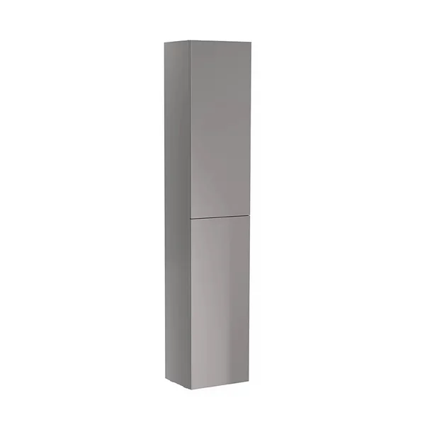 Dulap baie suspendat Gala Shona, 2 usi, 150 cm, gri mat [3]