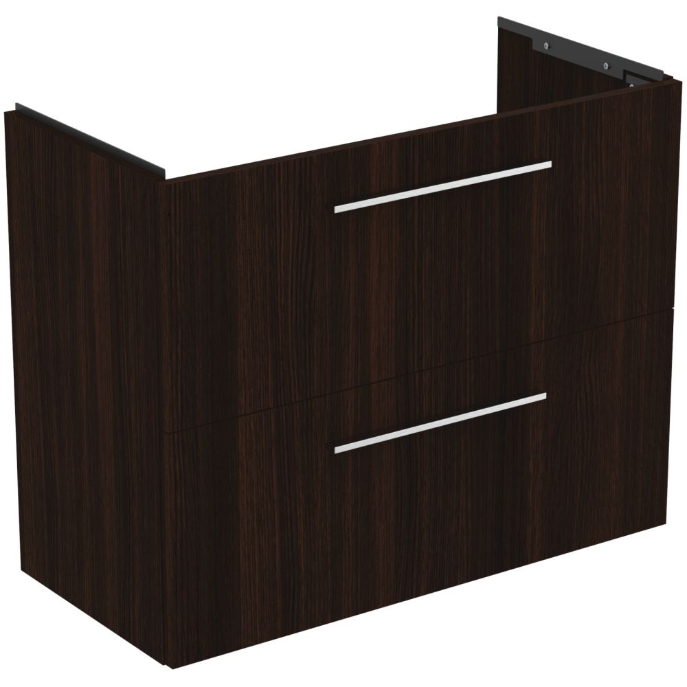 Dulap baie suspendat Ideal Standard i.Life S pentru lavoar, 80 cm, stejar cafeniu [3]