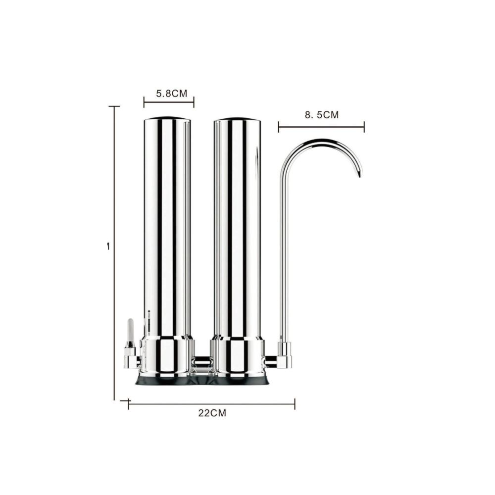 Filtru de apa Aquator Compact Duplex, 4000-5000 litri, sistem complet [2]
