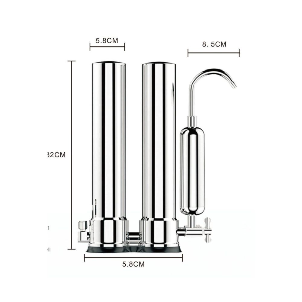 Filtru de apa Aquator Compact Duplex Mineral, 4000-5000 litri, sistem complet [2]