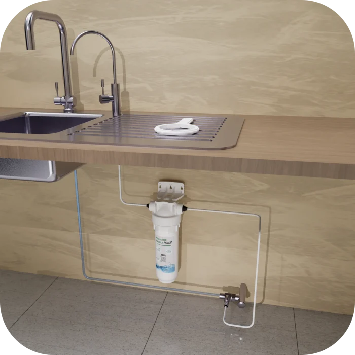 Filtru de apa Aquator Family Plus, 4000-6000 litri, sistem complet cu rezerva inclusa [5]