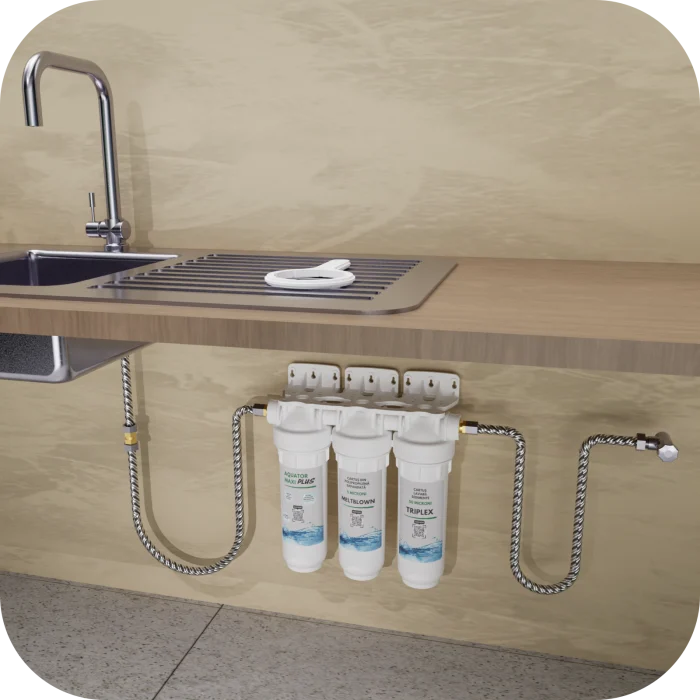 Filtru de apa Aquator Maxi Triplex Plus, 8000-10000 litri, sistem complet [4]