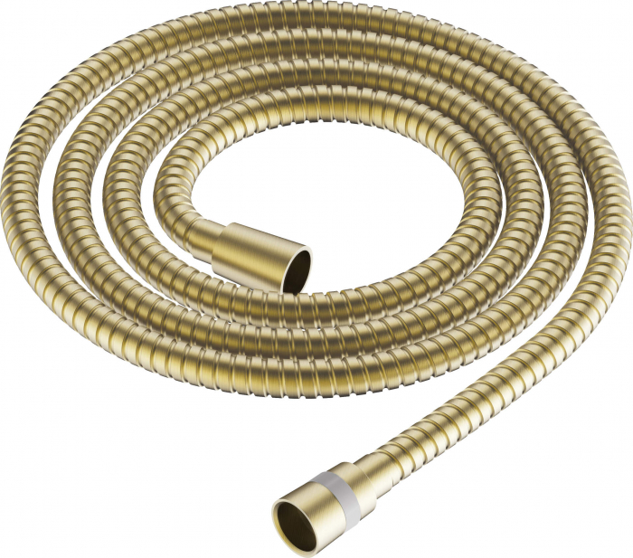 Furtun de dus, 150 cm, auriu periat, Deante