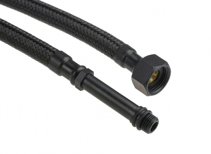 Furtun de racordare, pentru baterii cu montare pe consola, 40 cm, negru, Deante
