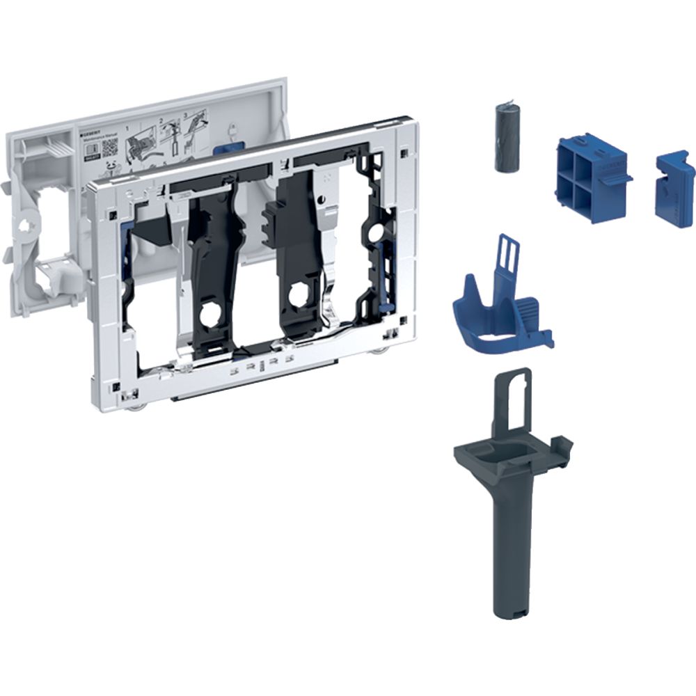 Insertie modul cartuse odorizante Geberit DuoFresh pentru rezervor incastrat Sigma 8 cm, antracit