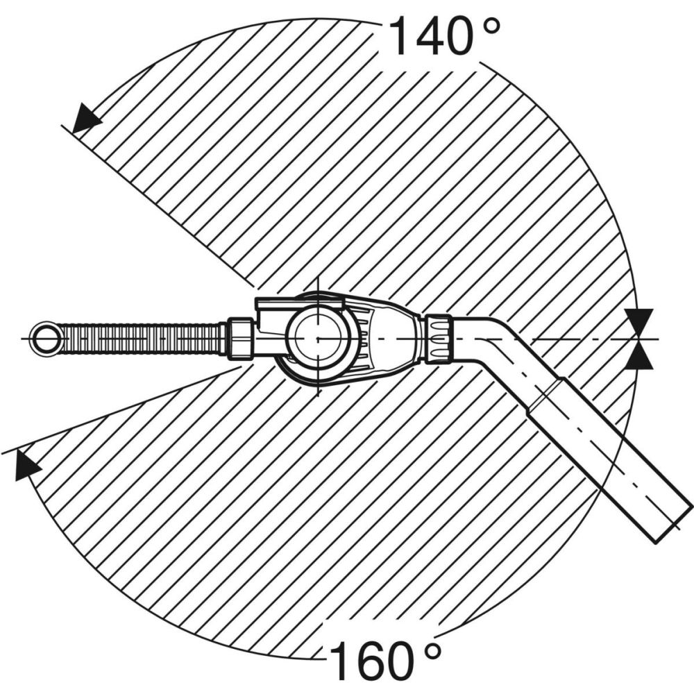 Instalatie cada cu preaplin si sifon 52 mm crom Geberit [2]