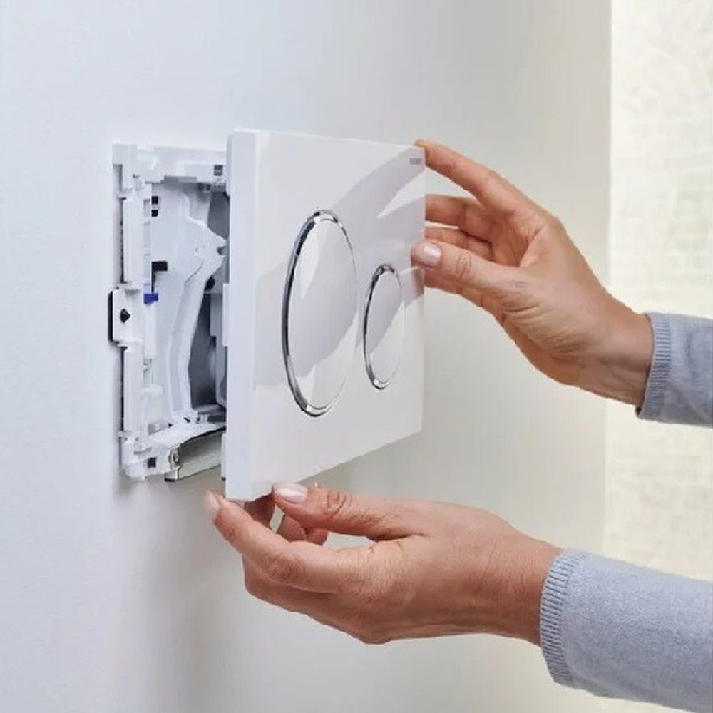 Modul Geberit DuoFresh actionare automata si insertie cartuse odorizante pentru rezervor incastrat Sigma 12 cm, antracit [3]