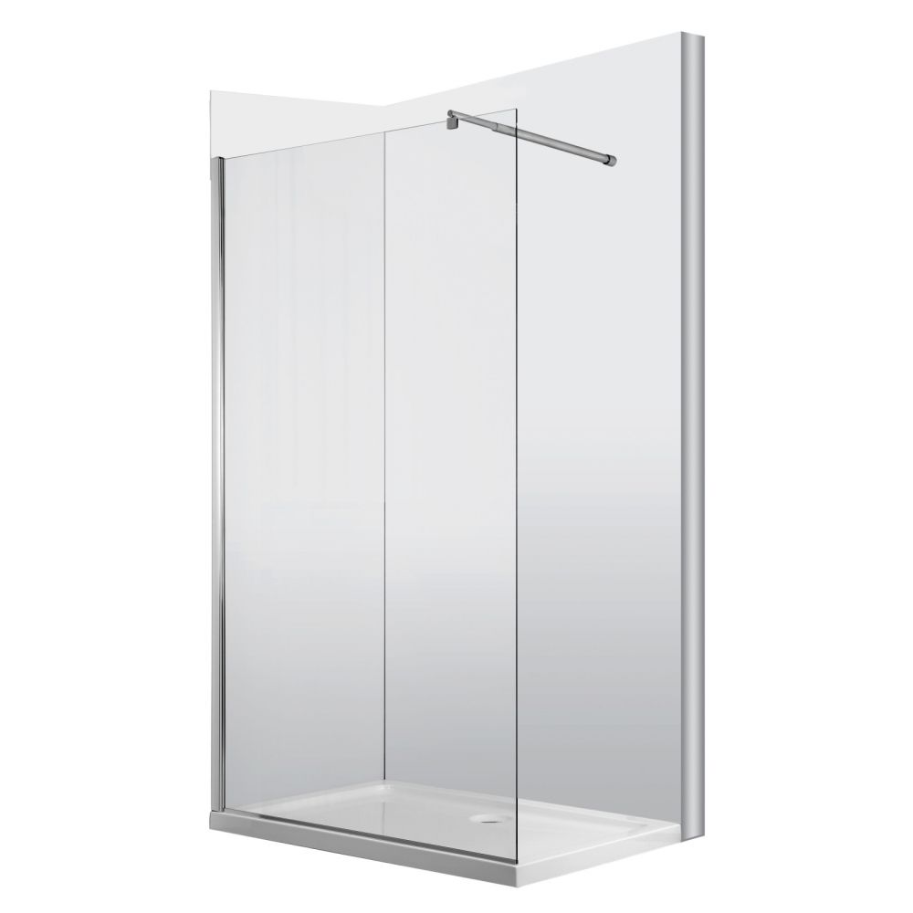 Paravan dus walk-in 90x200 cm sticla securizata crom Deante Abelia [2]