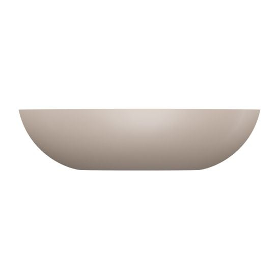 Lavoar baie 50x32 cm, oval, bej mat, Omnires Shell M+ [3]