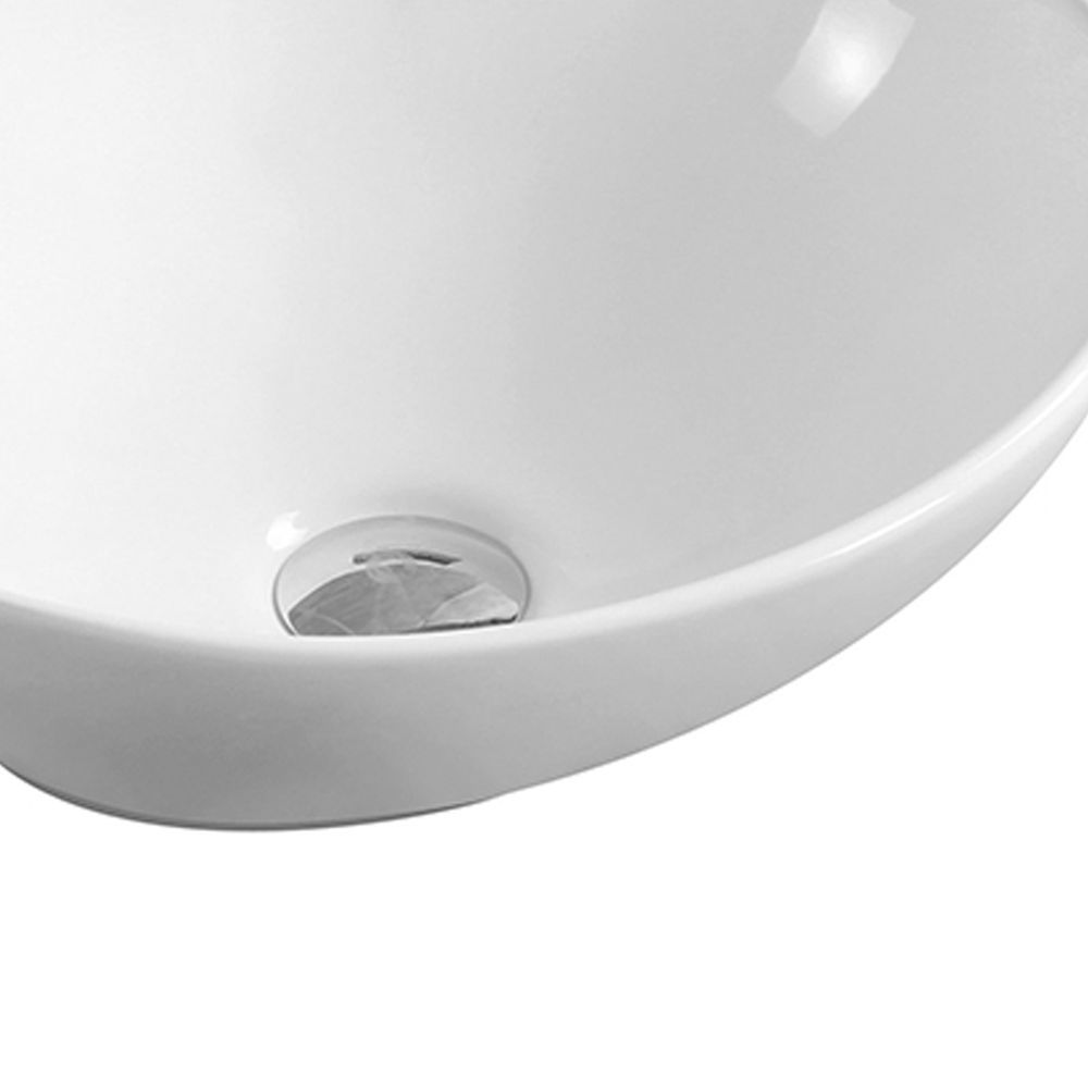 Lavoar baie mic pe blat oval Fluminia, Rio [4]