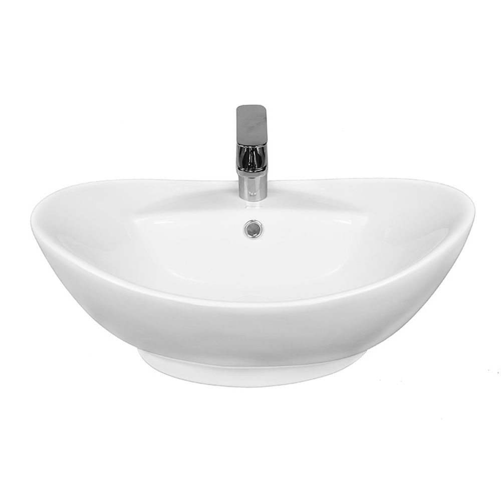 Lavoar baie pe blat oval Fluminia Loira New [2]