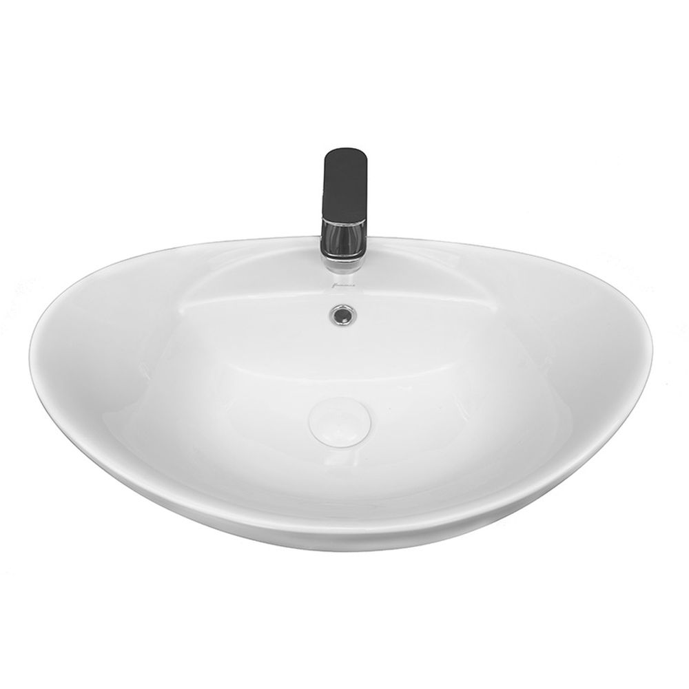 Lavoar baie pe blat oval Fluminia Loira New [4]
