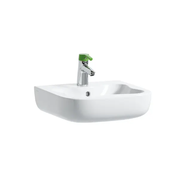 Lavoar baie pentru copii 45x41 cm, alb, semirotund, Laufen Florakids [2]