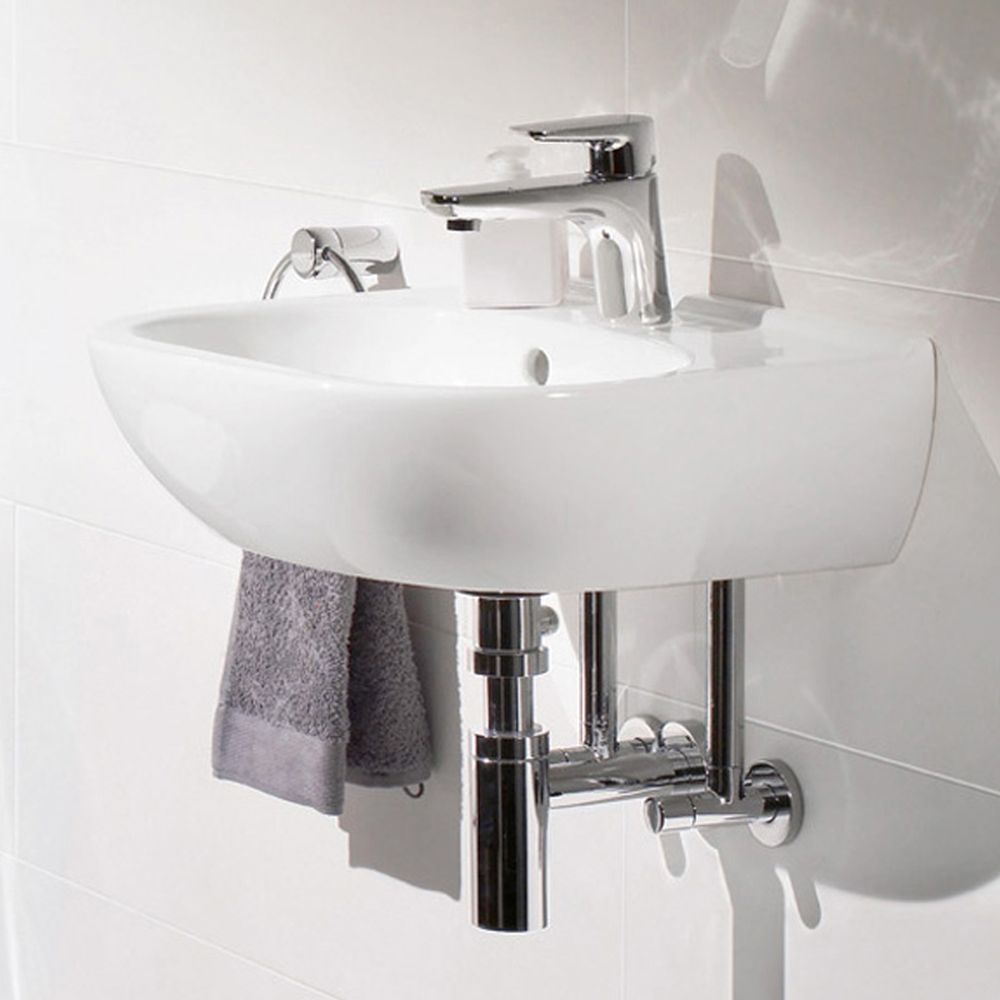 Lavoar baie suspendat alb lucios 60 cm Villeroy & Boch, Novo [3]