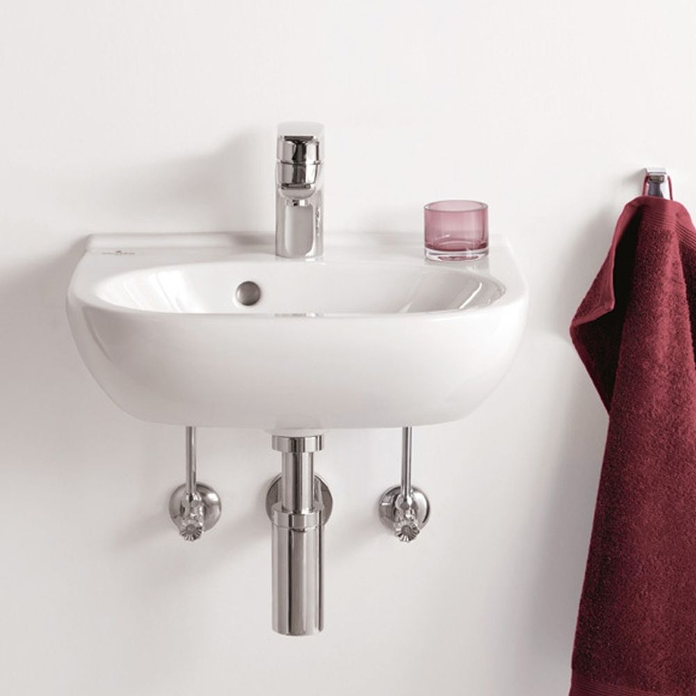 Lavoar baie suspendat alb lucios 60 cm Villeroy & Boch, Novo [2]