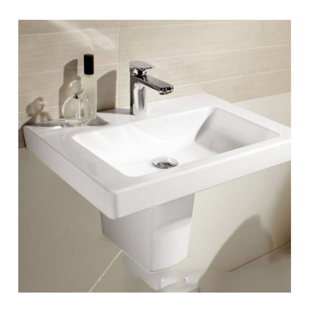 Lavoar baie suspendat alb 60 cm, dreptunghiular, Villeroy & Boch Subway [2]