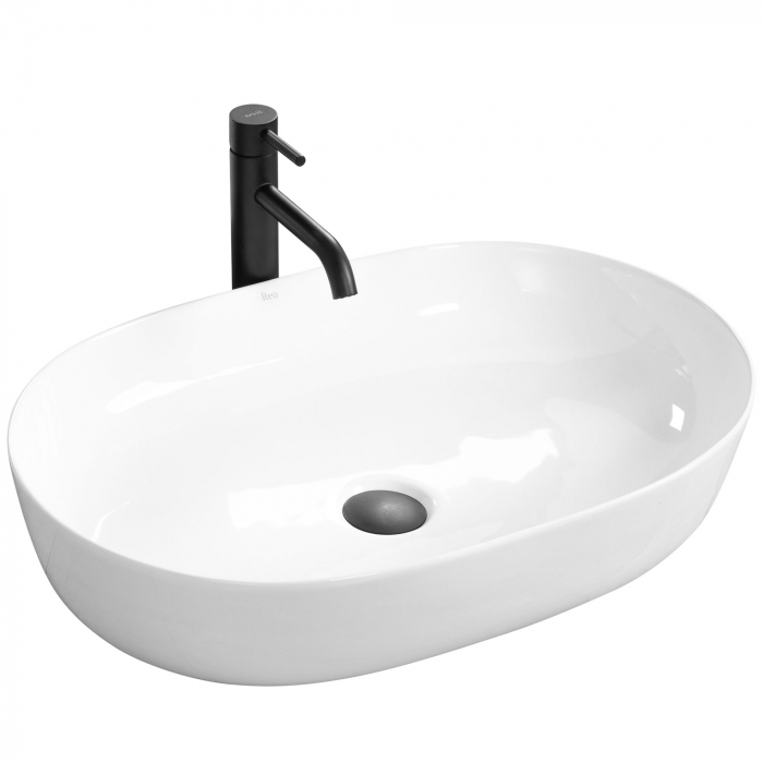 Lavoar pe blat alb lucios, oval, Rea Cleo [1]
