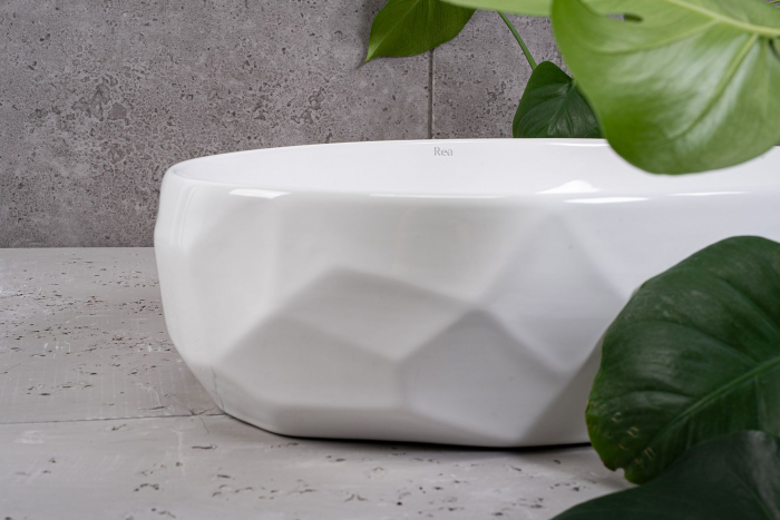 Lavoar 3D haxagon, pentru blat REA Maya 60 cm [2]