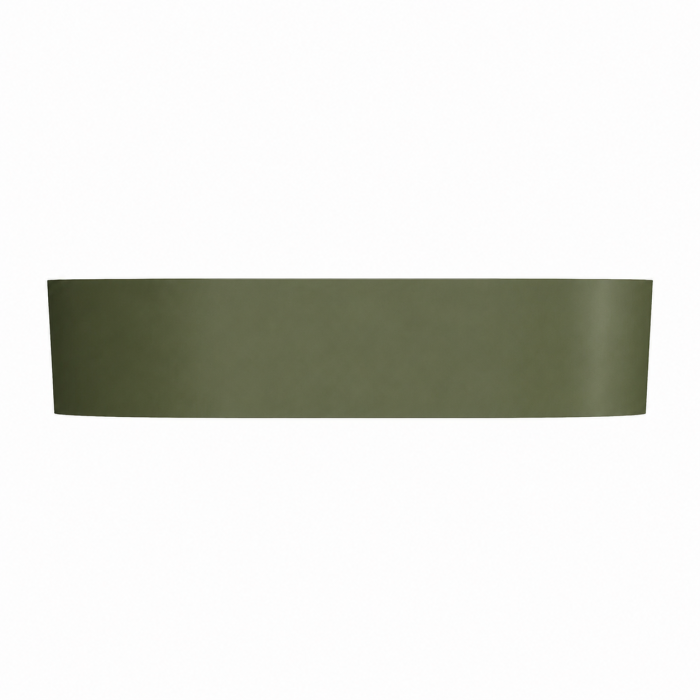 Lavoar compozit cu montare pe blat, 60x38 cm, verde mat, Foglia Terra [3]