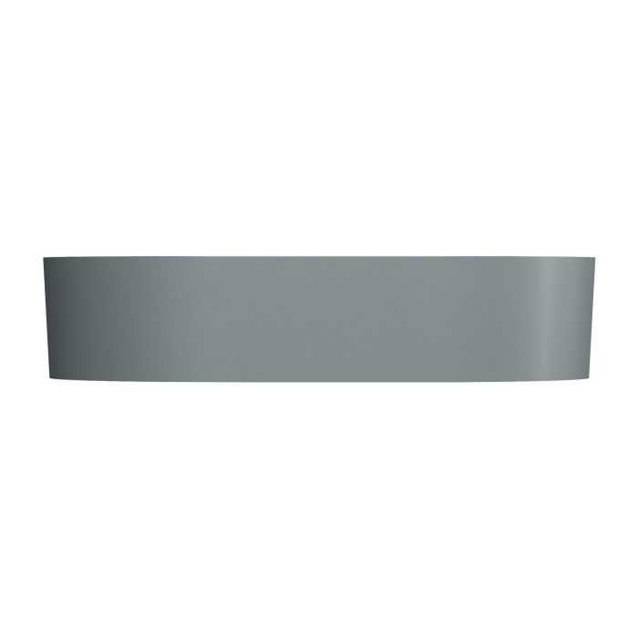 Lavoar compozit cu montare pe blat, 60x38 cm, Gri mat, Foglia Evo [3]