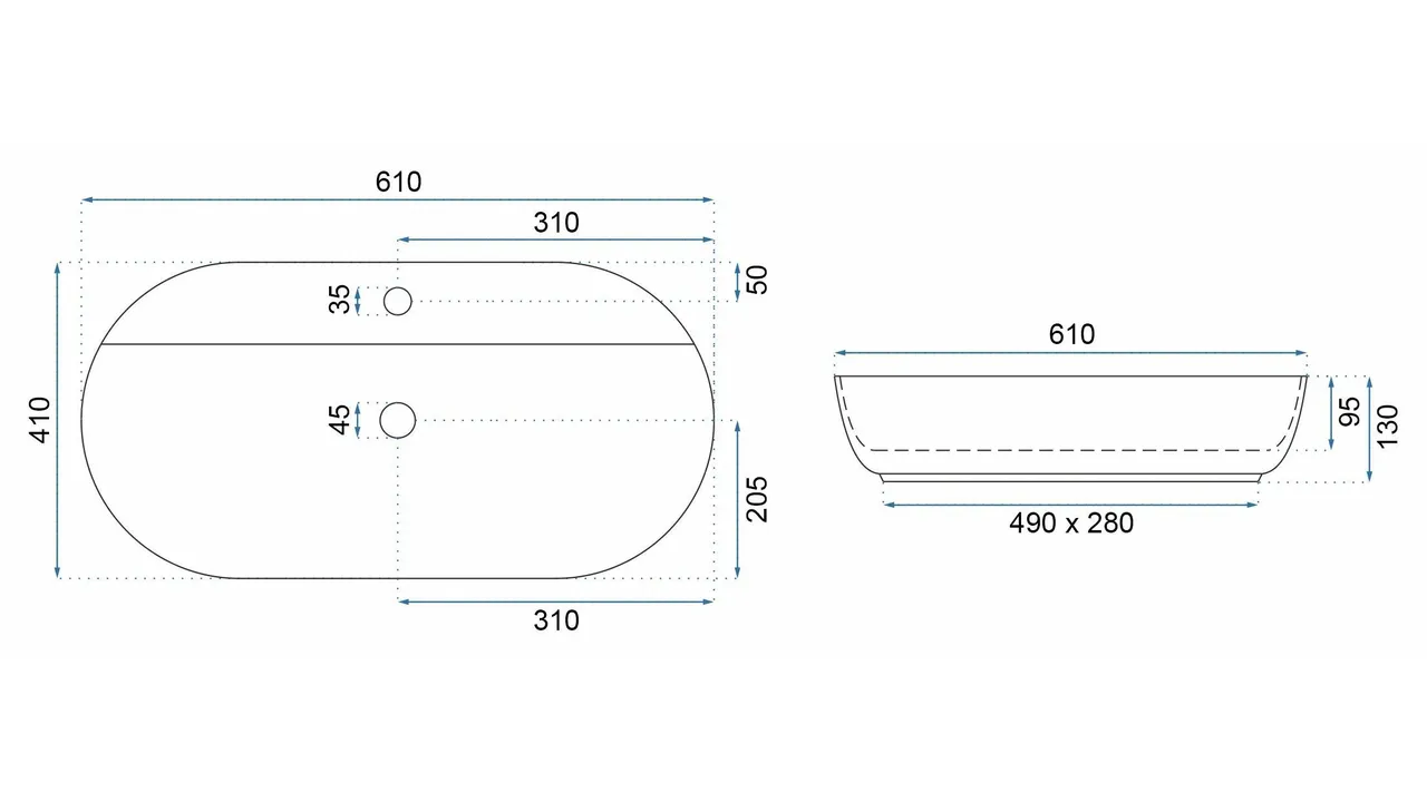 Lavoar de blat, oval 61 cm, Rea Aura [5]