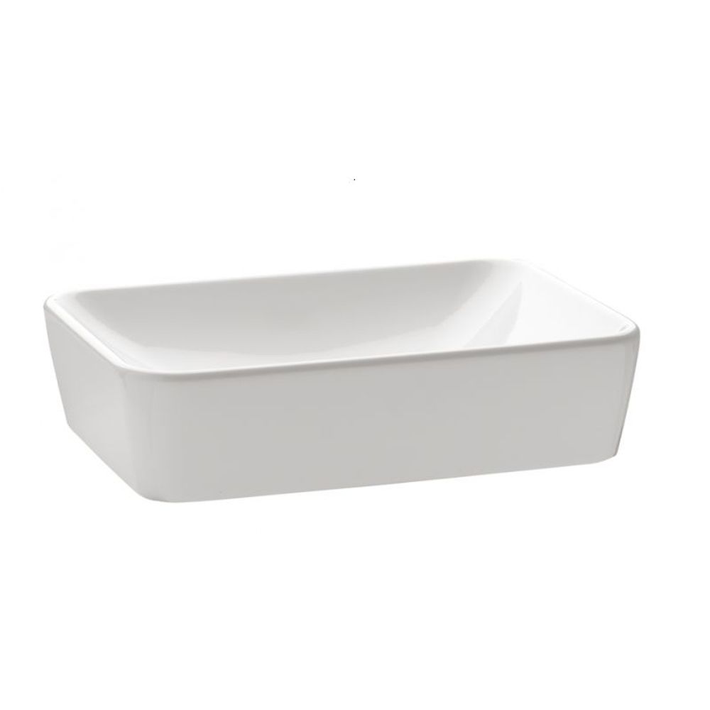 Lavoar pe blat alb 50 cm, dreptunghiular, Gala Emma [1]